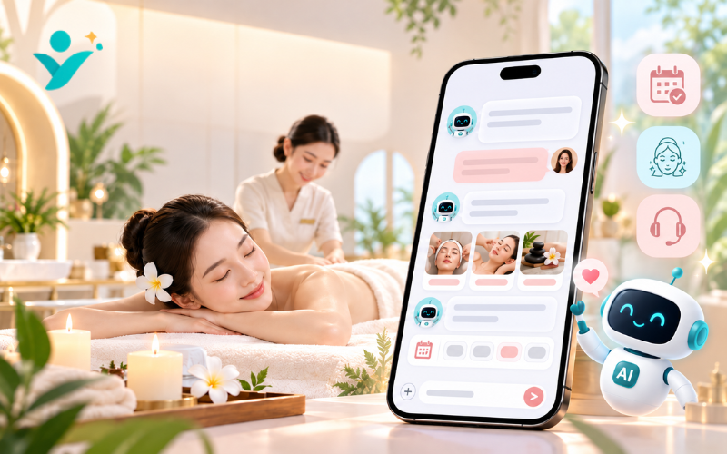 chatbot cho spa